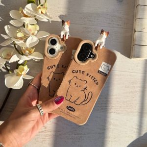 قاب گربه عروسکی ایفون