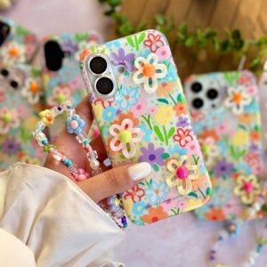قاب باغچه با اویز وگل برجسته