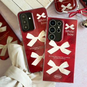 White  Bow چری سامسونگ و شیائومی
